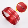 Abaiwai Car Air Condition Switch Knob Ring 3d Decoration For Toyota Rav4 Xa50      2024 Rav 4 Hybrid Parts