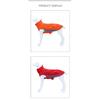 Dog Jacket Winter Reflective Waterproof Dog Ski Suit Fleece-Lined Winter Dog Clothes for Medium Big Dog Outdoor Hiking Windproof