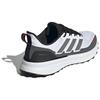 Adidas ULTRARUN 5 Chaussures de course basses antidérapantes et résistantes à l'usure pour hommes Baskets blanches et grises JP5907