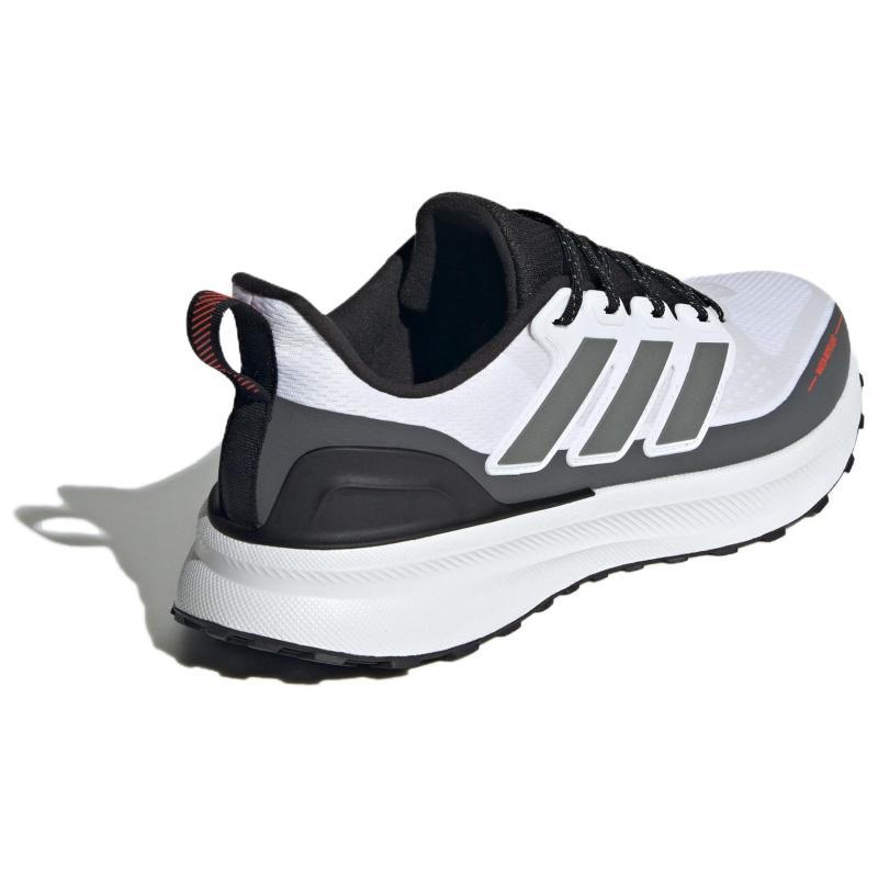 Adidas ULTRARUN 5 Chaussures de course basses antidérapantes et résistantes à l'usure pour hommes Baskets blanches et grises JP5907
