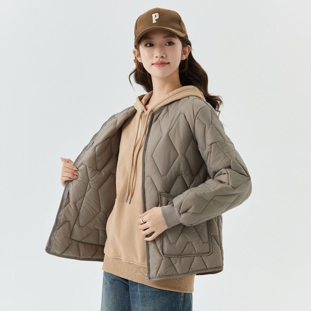 Winter Students Loose Cotton Jacket Padded Thickened Plus Fat Plus Cotton Fashionable Warmth and Comfort Jacket Female Jacket Cotton Blouse 2535