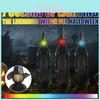 Mesmerizing Halloween Colorful Illuminated Three Hand Witches White Witch Ghost Props