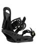 Burton Citizen Snowboard Black ReFlex Women's Bindings, 2022-23 Model, Medium,