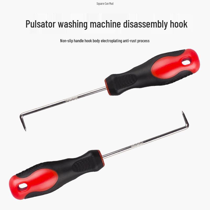 Three-Pronged Multi-Function Screwdriver & Hex Wrench for Washing Machine Disassembly