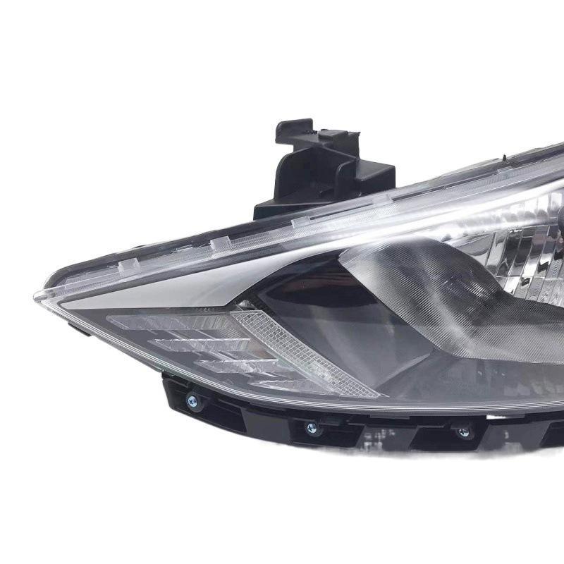 Compatible Headlight Assembly for 2017-2019 Elantra: High & Low Beam