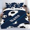 ChristmasCustomization Football Duvet Cover Set Bedding Universal Cute Printed Cartoon Quilt Cover Comforter Sets Home