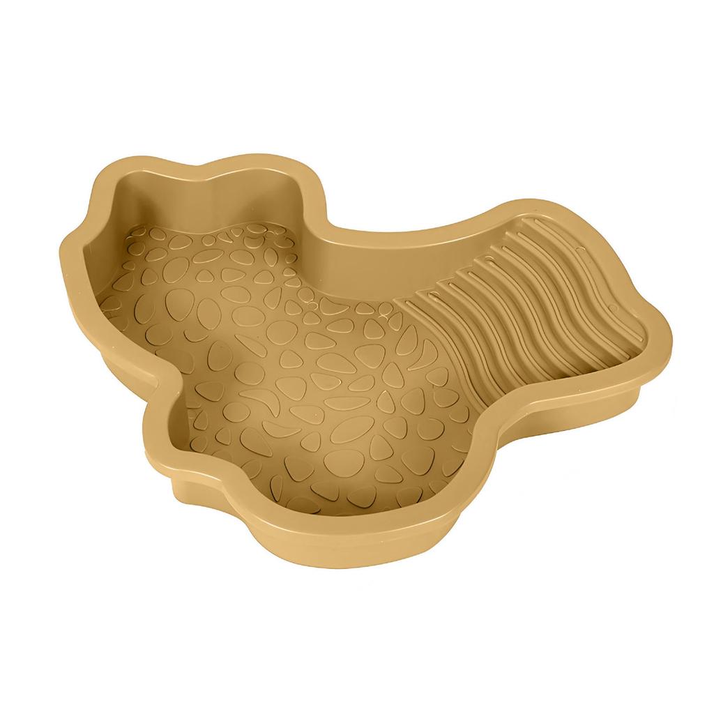 Adaptable Animal Feeding Plate Durable ABS Construction Shallow Water Dish For Shelled Species Lizards