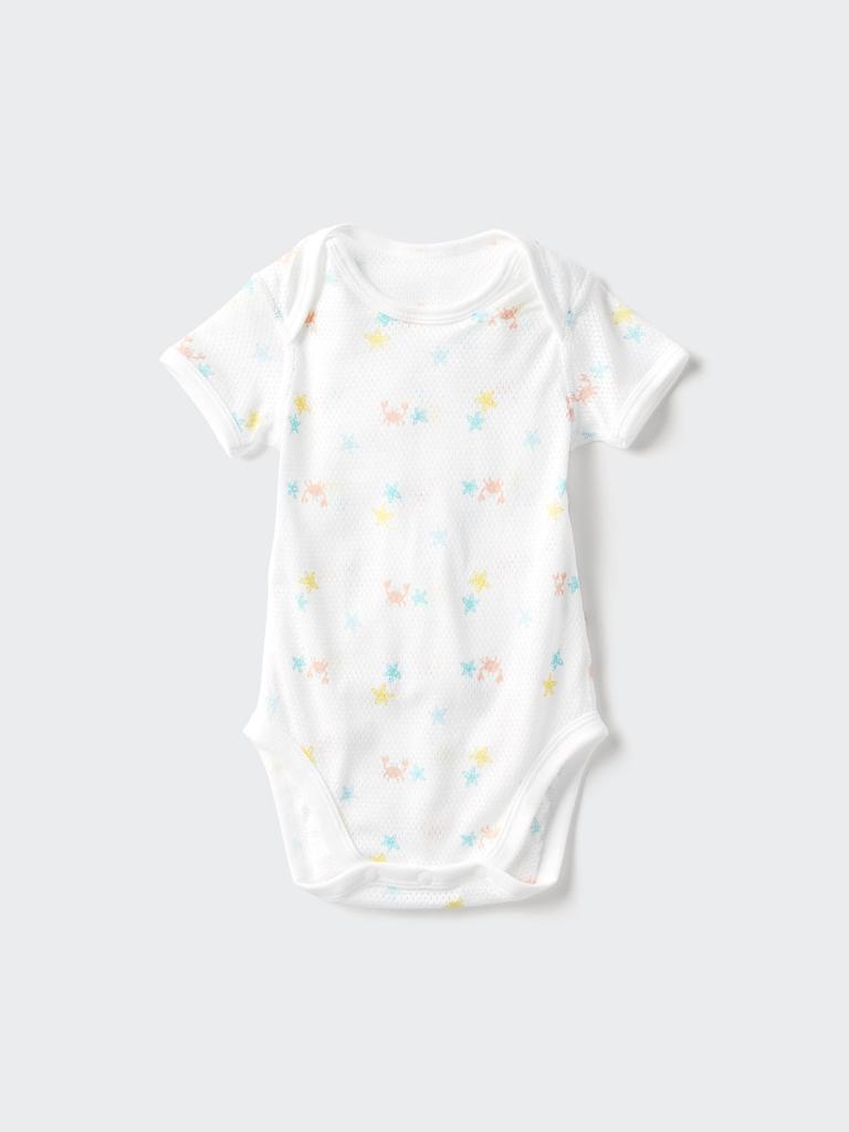 Uniqlo Japan Cotton Mesh Bodysuit