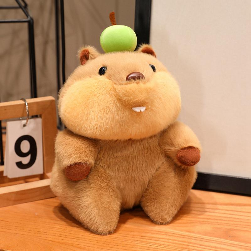 Cute Animal Series Doll Cake Bear Joke Bear Lucky Cat Groundhog Bee Flying Pig Doll Stuffed Animal Plush Toy Classic Gift