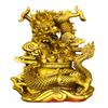 Feng Shui Copper Dragon Figurine Treasure Vase Dragon Office Home Living Ornament