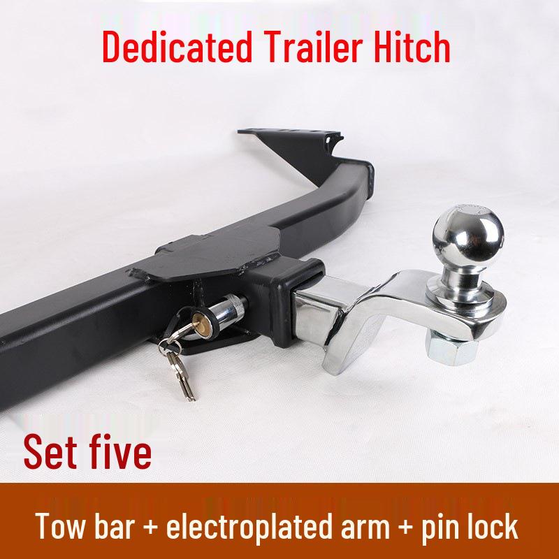 Toyota Fortuner/FJ Cruiser Tow Hook & Bar with Recovery Rack and Rear Trailer Hitch for Yacht