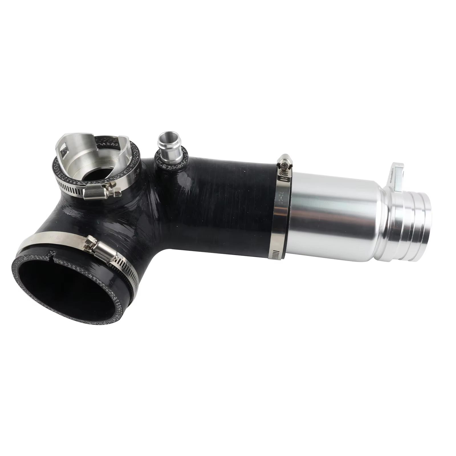 

Heavy-Duty Billet Aluminum Silicone Intake Hose Pipe - Turbo Inlet Upgrade for BMW N20 xDrive 2.0L (228i/320i/328i/428i/528i) чёрный