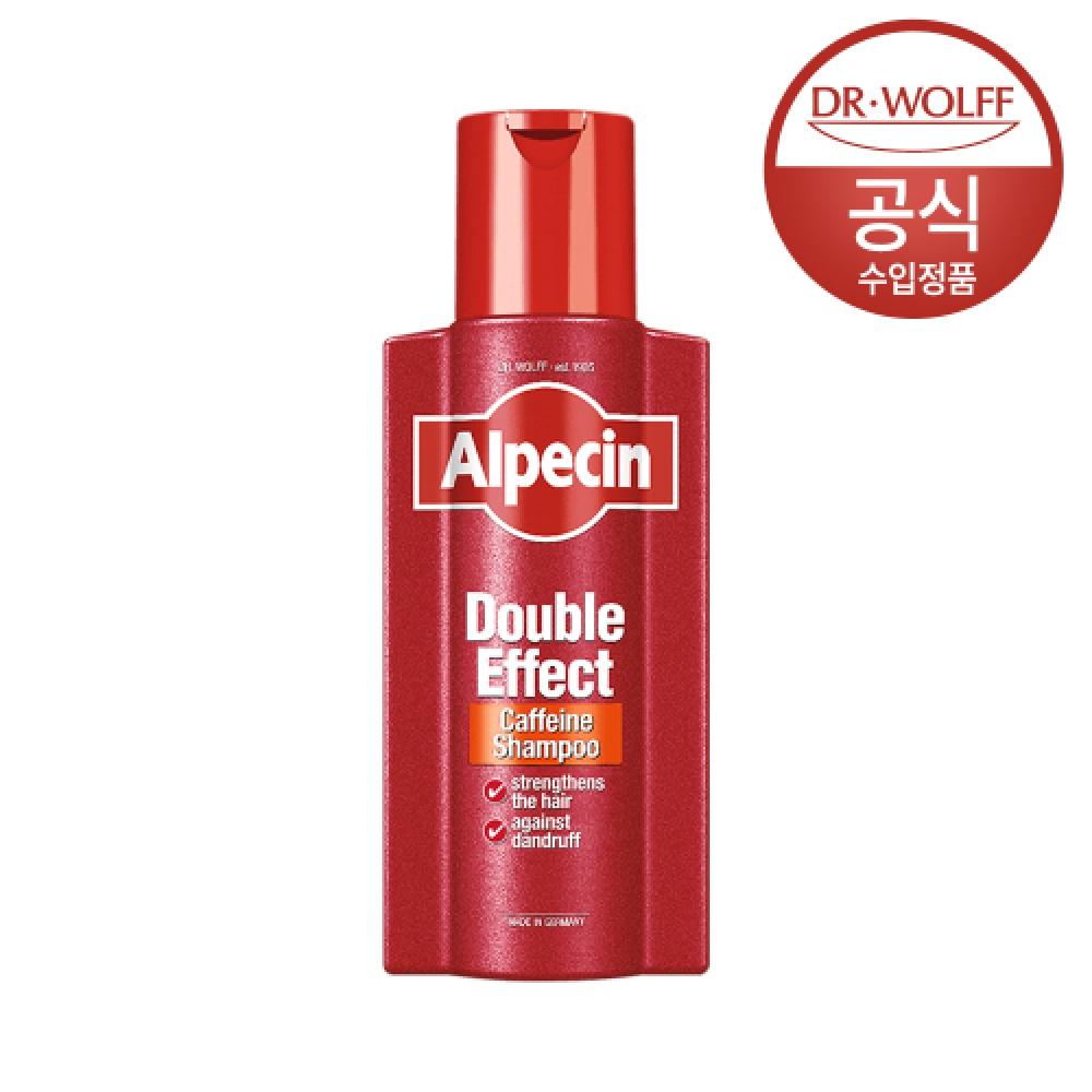 Alpecin Double Effect Caffeine Shampoo For Oily Skin 375ml NONE