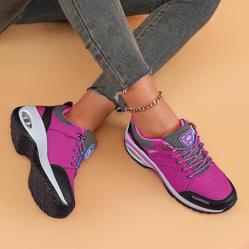 Women Casual Sneakers Platform Shoes Breathable Running Shoes Chunky Sports Hiking Walking Shoes for Woman Outdoor Short Boots
