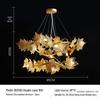 Modern Minimalist Maple Leaf Chandelier: Creative Luxury Lighting for Living Room, Restaurant, and Bedroom