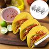 U Shape Taco Holder Stand Stainless Steel Tortilla Stand Taco Rack Tray  Restaurant