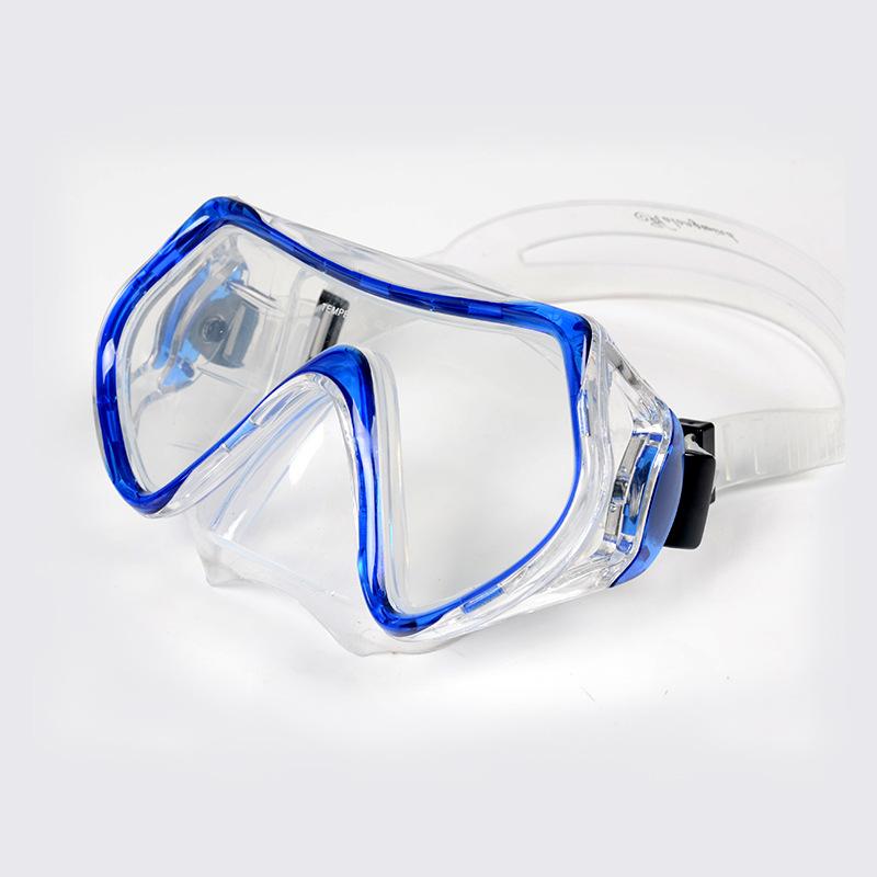 Adults Diving Equipment Face Mirrors Large Frame Liquid Silicone Diving Goggles High Quality Durable Construction