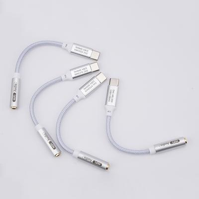 Adaptador de Amplificador DAC de Fone de Ouvido Hifi Tipo C para 3.5mm com Chip Cx31993 Decodificador de Áudio Usb C para iPhone 16/Android