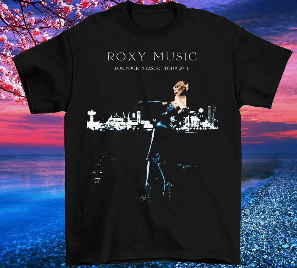 Футболка Roxy Music For Your Pleasure Все размеры Хлопок Унисекс S