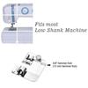 Wide Rolled Hem Pressure Foot 1/2 Inch For Low Shank Sewing Machine Presser Foot