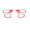 Pink Interior Door Handle Bowl Cover trim For -2025 Ford Bronco Accessories
