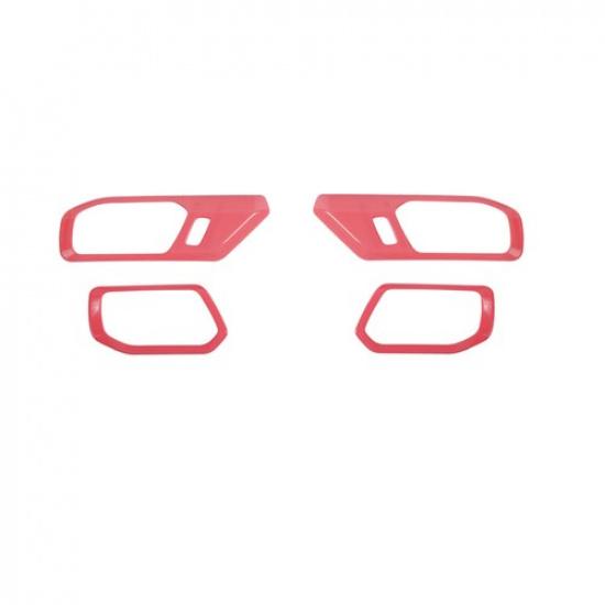 Pink Interior Door Handle Bowl Cover trim For -2025 Ford Bronco Accessories