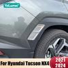 For Hyundai Tucson NX4    2024 Hybrid N Line ABS Car Body Front Rear Wheel Side Cover Trim Modification Accessories