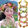 Flower Crown For Women Green Forest Artificial Floral Wreath Headband Sweety Hair Accessories Girls Hair Bands Photography Props