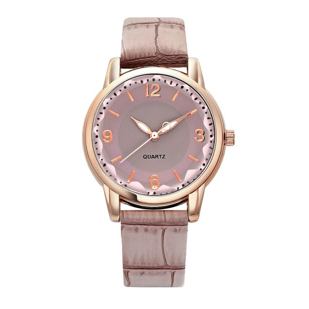 

Multi-color Quartz Watch Casual Quartz Clock Creative Wristwatch фиолетовый