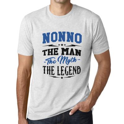 Homme T-shirt Graphique Nonno The Man The Myth
