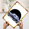 Car Metal Poster Customized Wall Art Retro Vintage Tinplate Signs for Man Cave Gamer Room Decoration At Home Bar Accessories