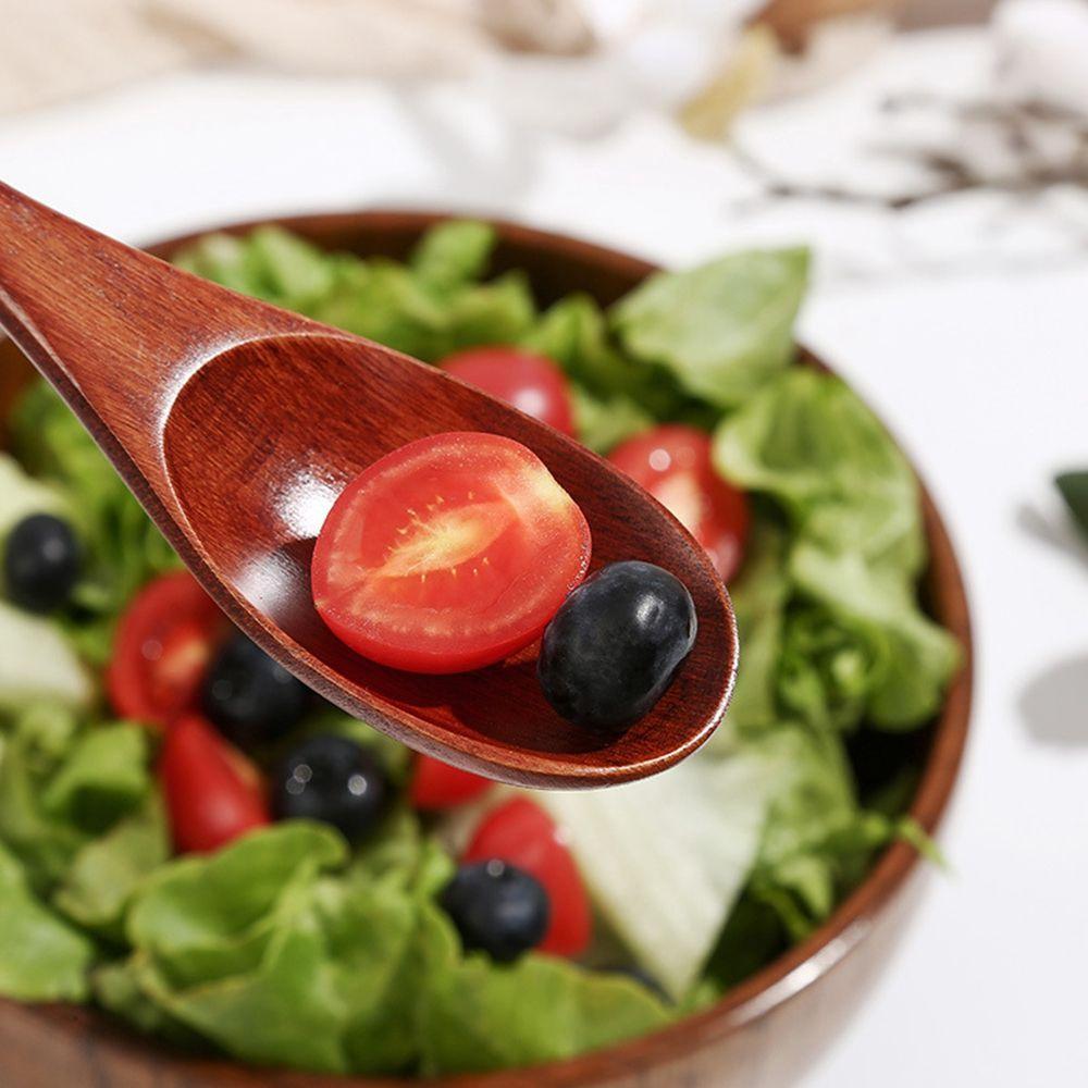 Kitchen Tools Flatware Mixing Cooking Utensils Tea Spoon Soup Spoons Wooden Spoon Coffee Spoon