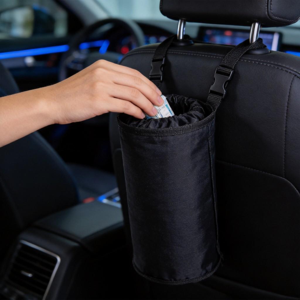 Car Storage Organizer With Oxford Fabric For Vehicle Seatback Use