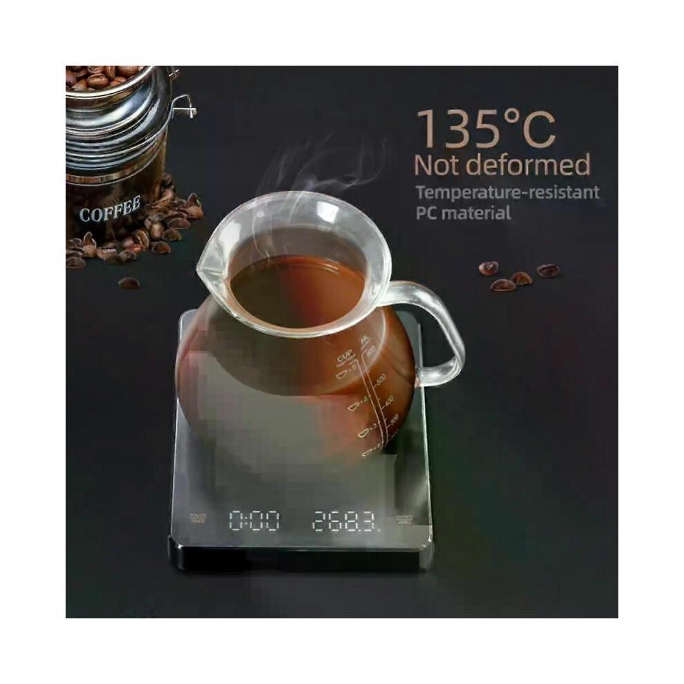 Timemore Black Mirror Basic + High Precision Electronic Scales Espresso Coffee Scale Smart Scales Automatic Timing Kitchen Scale