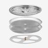 3PCS/set Coffee Press Filters Coffee Accessories For 1000ML 800ML 350ML Silvery