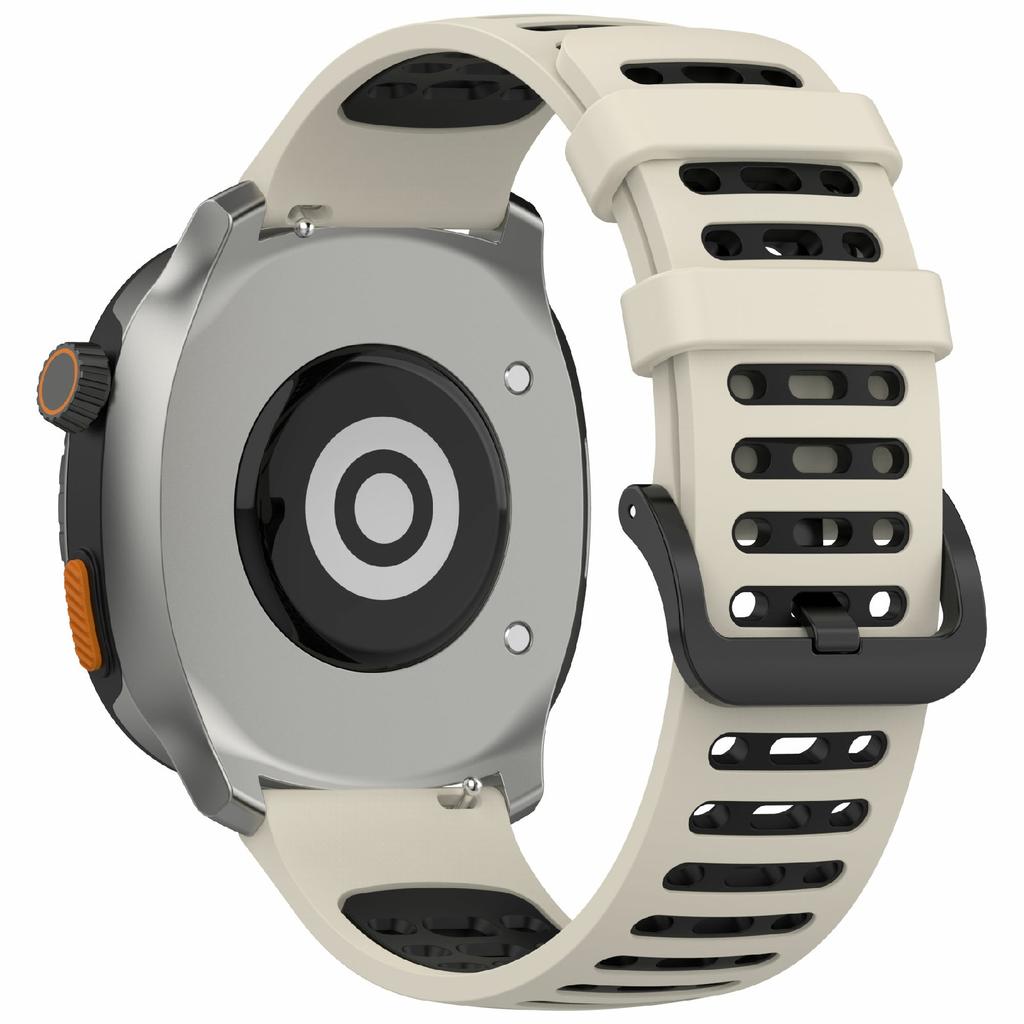 22mm Silicone Watch Band for Xiaomi Watch S4 Sport/Keep Watch Pilot 1/Samsung Galaxy Watch3 45mm Sport Strap