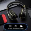 KH20 Earphones Over Ear Bluetooth Headphones Wireless Headset with Built-in Mic Soft Earmuffs Retractable Holder Connecting Audio Cable on Clearance