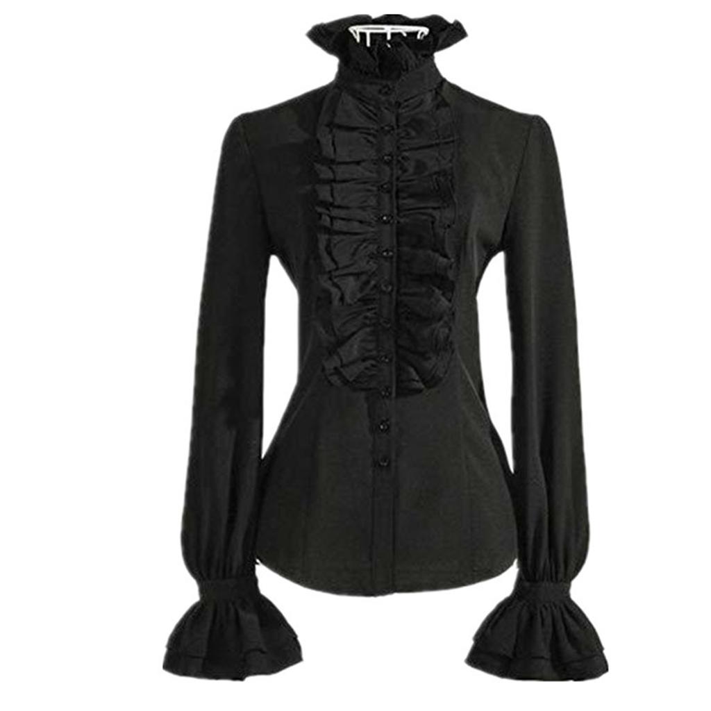 Lettuce Edge Fitted Sleeve Long-sleeve Shirt