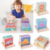 Wooden 3d Puzzle For Kindergarten And Early Education Children