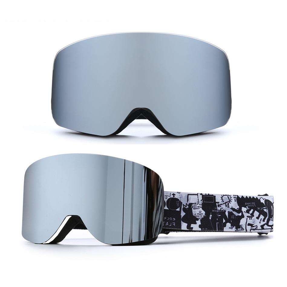 children's ski goggles, anti sandstorm and anti fog double-layer goggles, near acceptable sight glasses