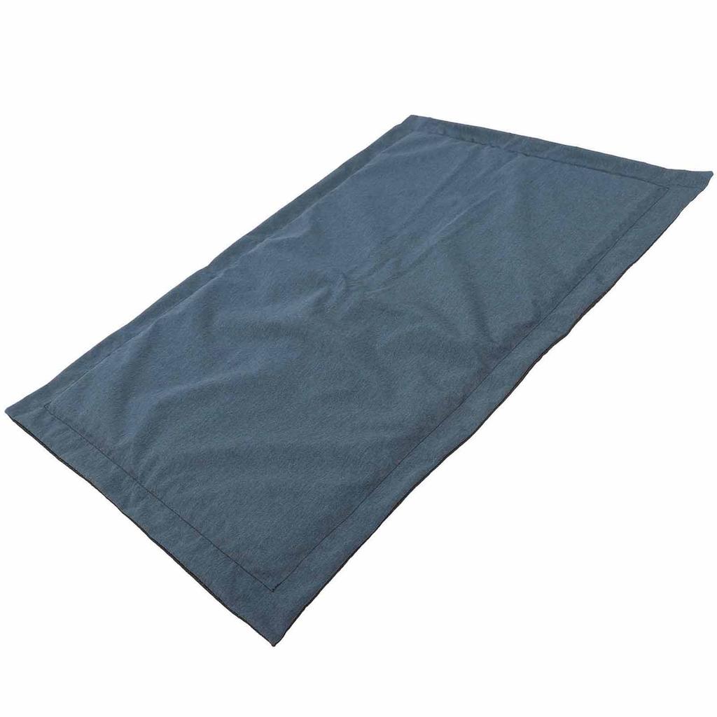 Pet Sleeping Mat AntiBite Universal Washable Waterproof Pads Soft Mattress for Dogs Cats(Navy Blue L)