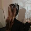 Reflection Rhinestones Tassel Headband Luxury Long Tassel  Hair Hoop Crystal Hair Chain  Events