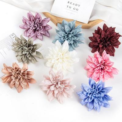Cheap Artificial Flower Silk Dahlia Gerbera Home Festival Outdoor Garden Wall Decor Christmas Party Diy Gift Candy Box Wedding