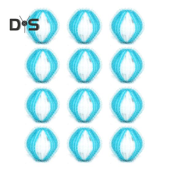 12/16/20Pcs Pet Hair Removal Balls Reusable Laundry Dryer Balls Space-Saving Design Speed Up Drying Time Laundry Ball