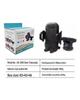 Car Mobile Phone Holder with Telescopic Suction Cup, Air Outlet Clip, and Carbon Fiber Panel Mount for the Navigator and Instrument Panel.