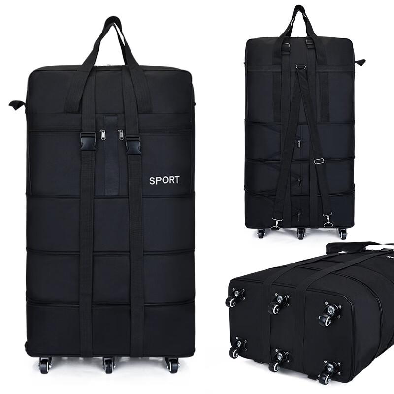 Lishen Foldable Wheeled Travel Duffel Bag