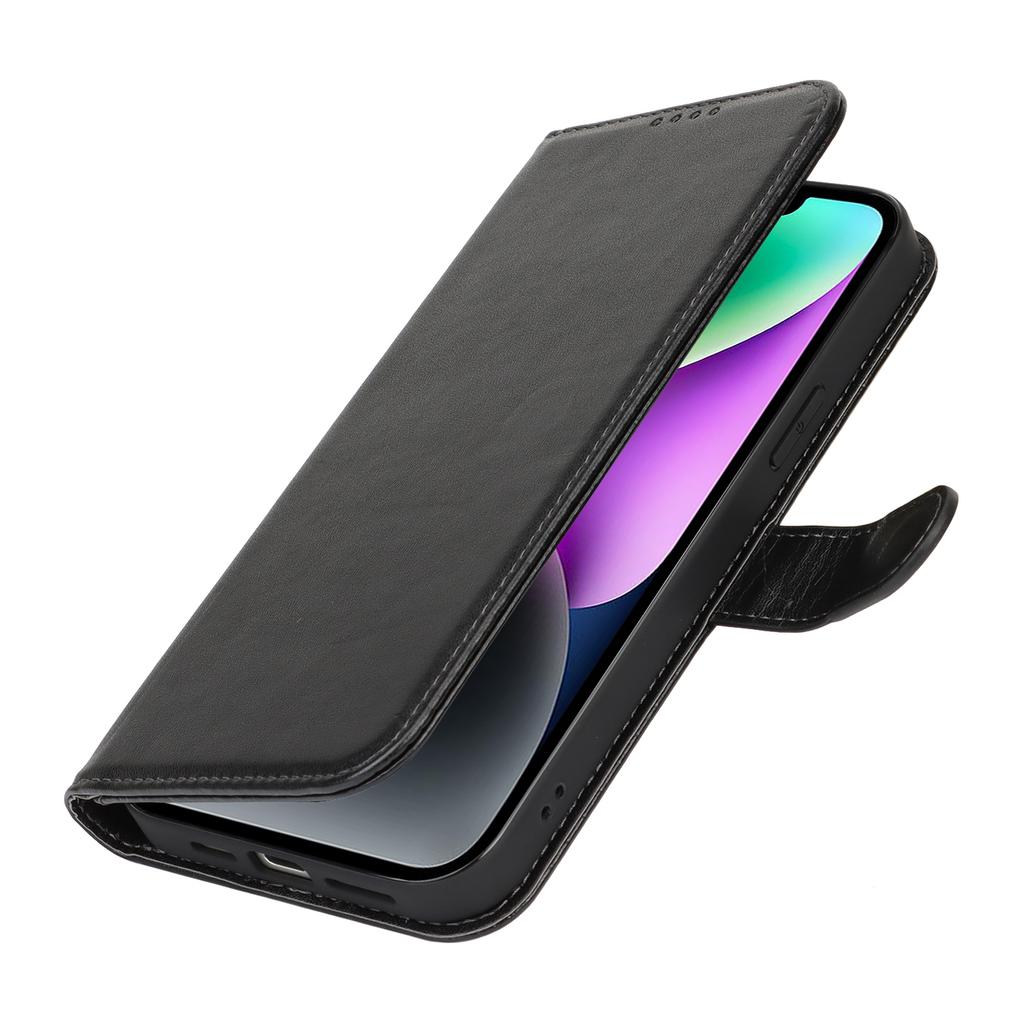 For iPhone 14/13 Stand Case Shockproof Leather Wallet Phone Cover