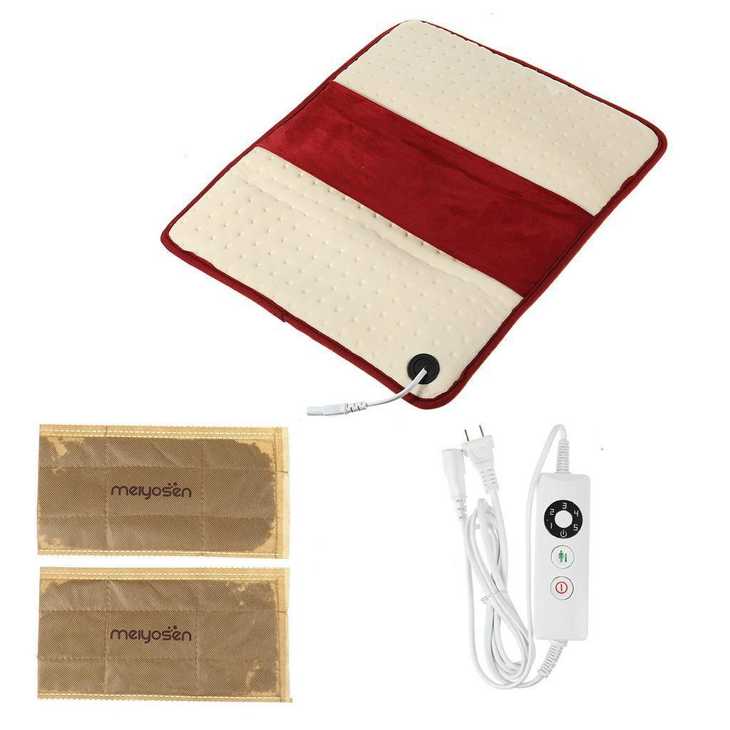 220V Electric Heated Pad Heat Mat Heating Blanket Warming Bed Carpet Feet Cushion Neck Back Shoulder Pain Relief Body