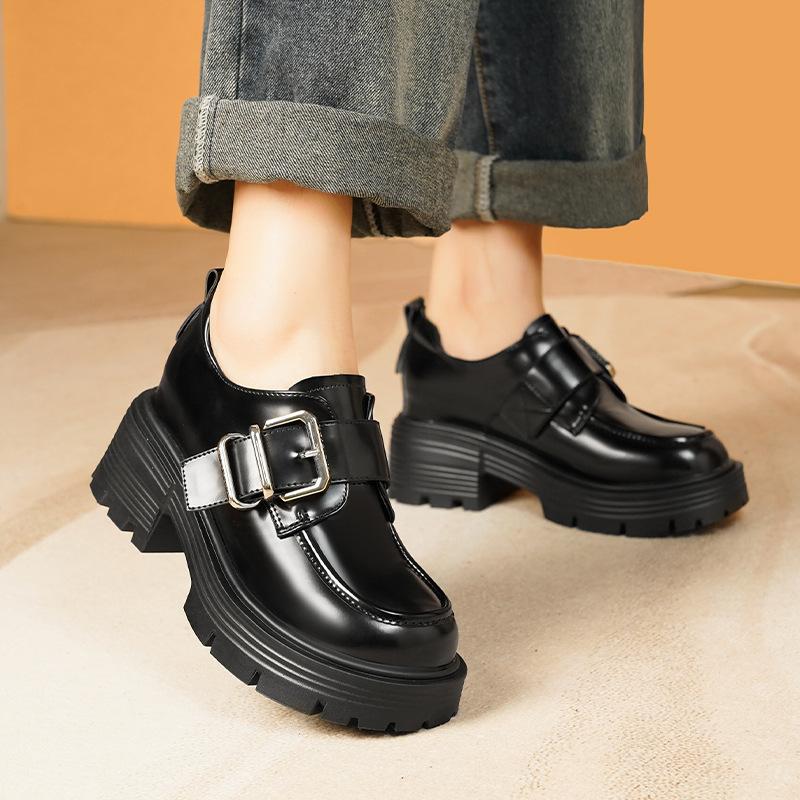 

Кожаные туфли на плоской подошве Yuexinwang для женской обуви Huizhou Su Yinyin, такие же туфли, осень и зима, новые хлопковые теплые женские мокасины 35