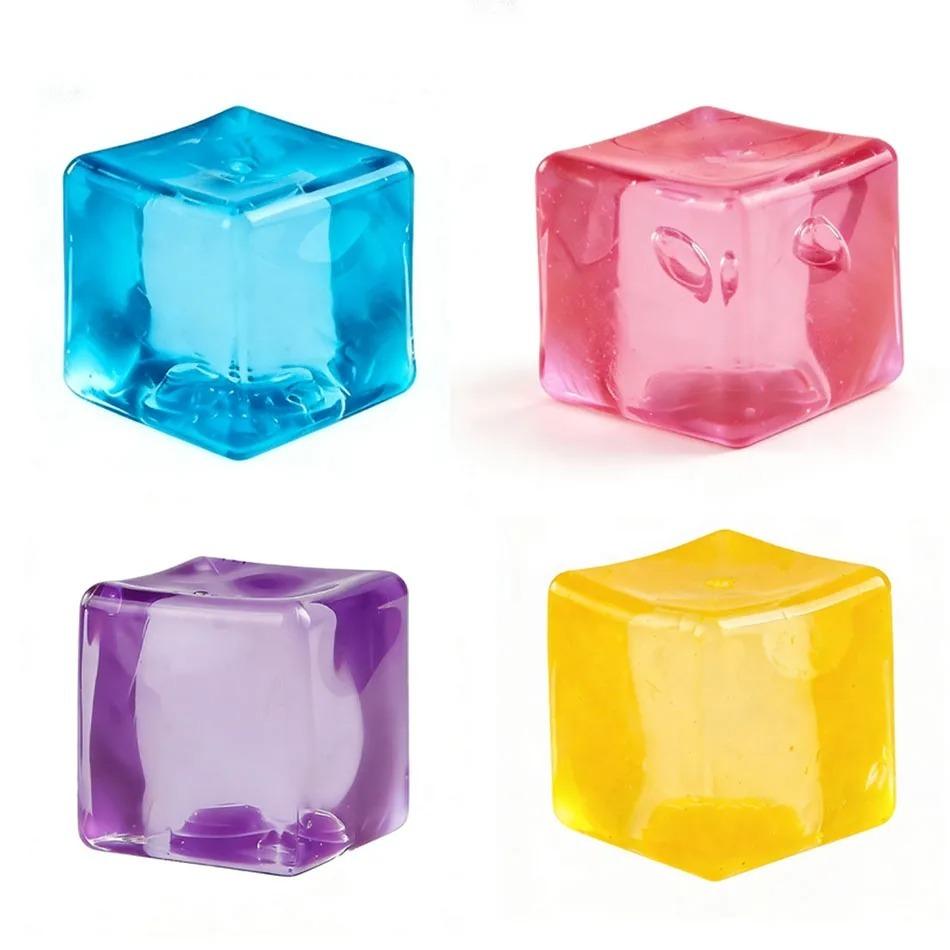 Barevná gumová medvídková fudge mačkací hračka Želé fazolka gumový bonbón Fidget hračka na ruce Relaxační hračka Proti stresu Uvolnění Pro všechny věkové kategorie